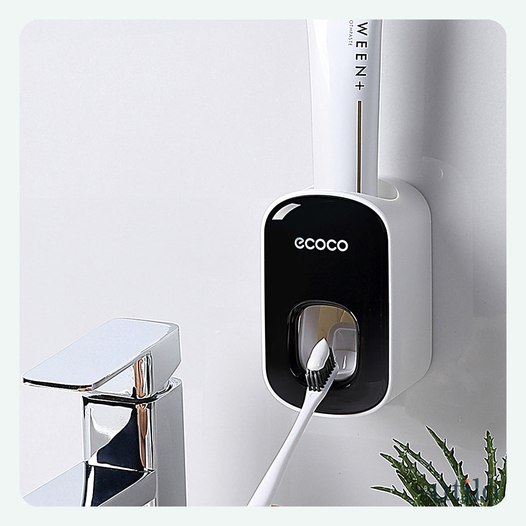 PressGo™ · Dispensador automático de pasta de dientes de pared